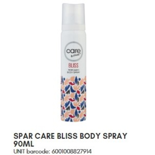 SPAR CARE F B/SPRAY BLISS 90ML (FL) (RF)